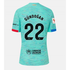 Barcelona Ilkay Gundogan #22 Tredje Tröja 2023-24 Kortärmad